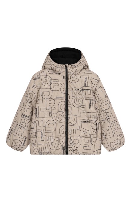 Утепленная куртка KARL LAGERFELD KIDS, арт. Z30638