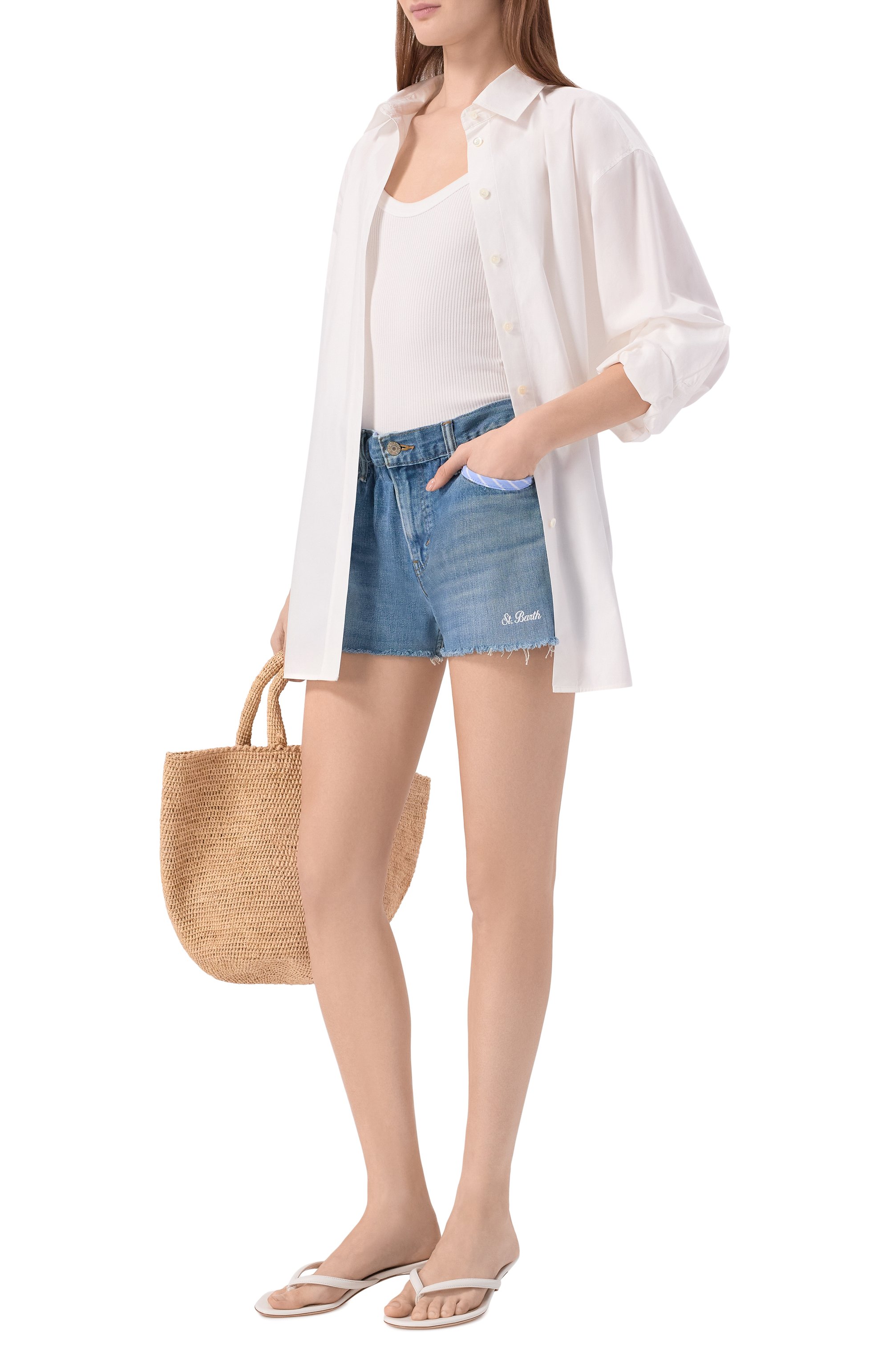 Джинсовые шорты arizona MC2 SAINT BARTH, арт. ARZ0001-02195L/ARIZ0NA, фото 2