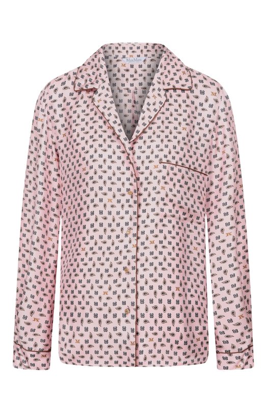 Шелковая рубашка Max Mara MXMDISC0 Розовый MXMDISC0