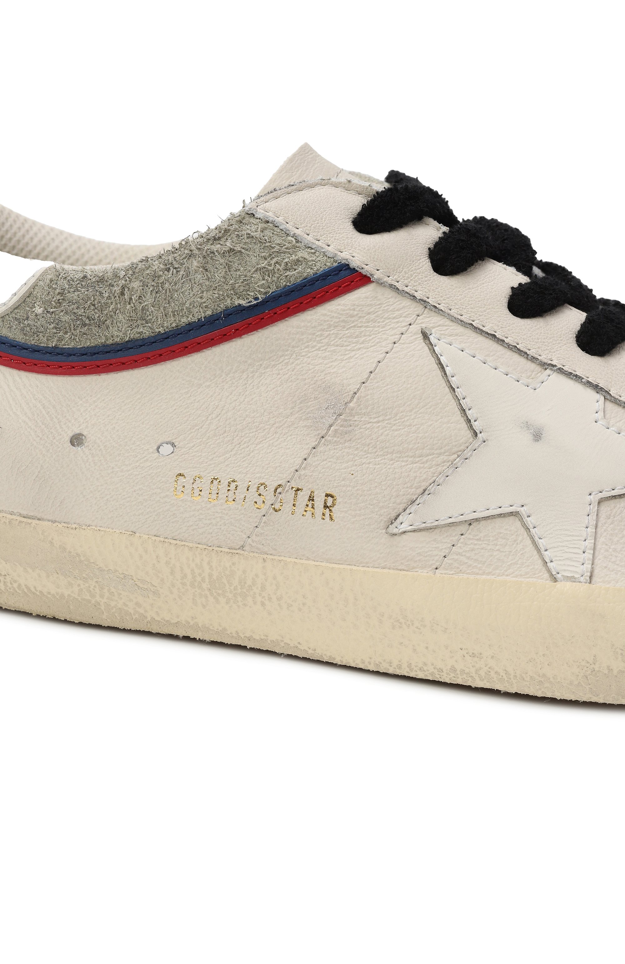 Кожаные кеды super star GOLDEN GOOSE DELUXE BRAND, арт. GMF00841.F006866, фото 7