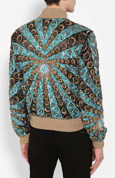 Бомбер с пайетками AMIRI, арт. Y0M04493BE, фото 4