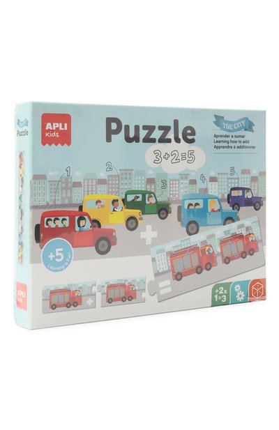 Пазлы учусь считать машинки APLI KIDS, арт. 17196