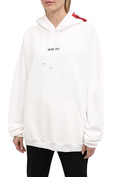 Хлопковое худи VETEMENTS, арт. UE51TR550W 1601/W, фото 3
