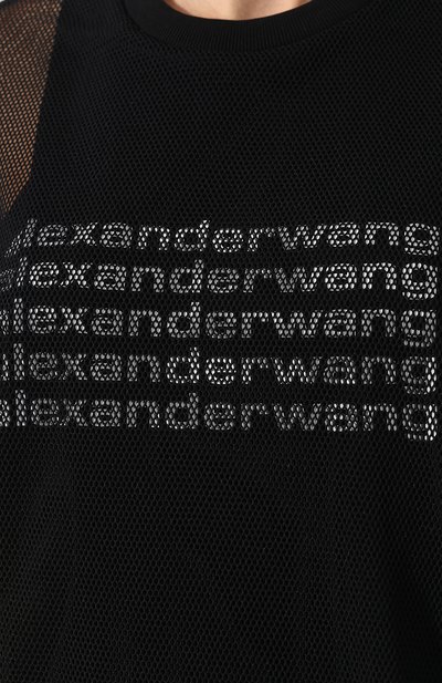 Футболка в сетку ALEXANDER WANG, арт. 1W491195X3, фото 5