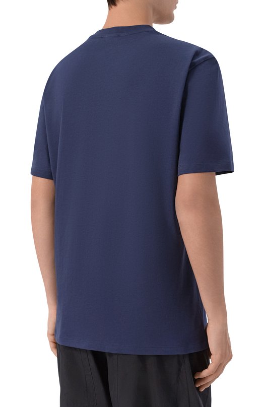 Хлопковая футболка HINNOMINATE HMABM01513 Синий  HMABM01513 Фото 4