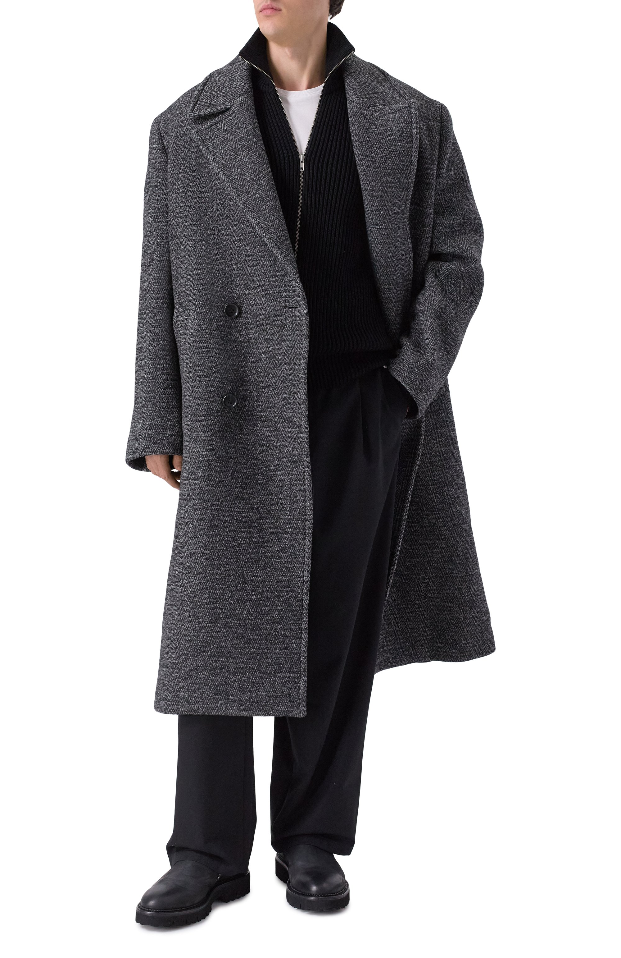 Шерстяное пальто JUUN.J, арт. JC5X30P31, фото 2