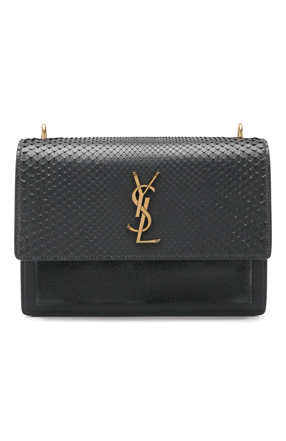 Сумка sunset medium из кожи питона SAINT LAURENT, арт. 442906/LFQQW/PBIV, фото 1