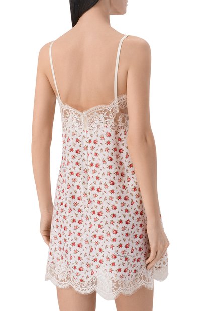 Платье из шелка и хлопка DOLCE & GABBANA, арт. F60E7T/IS10J, фото 4