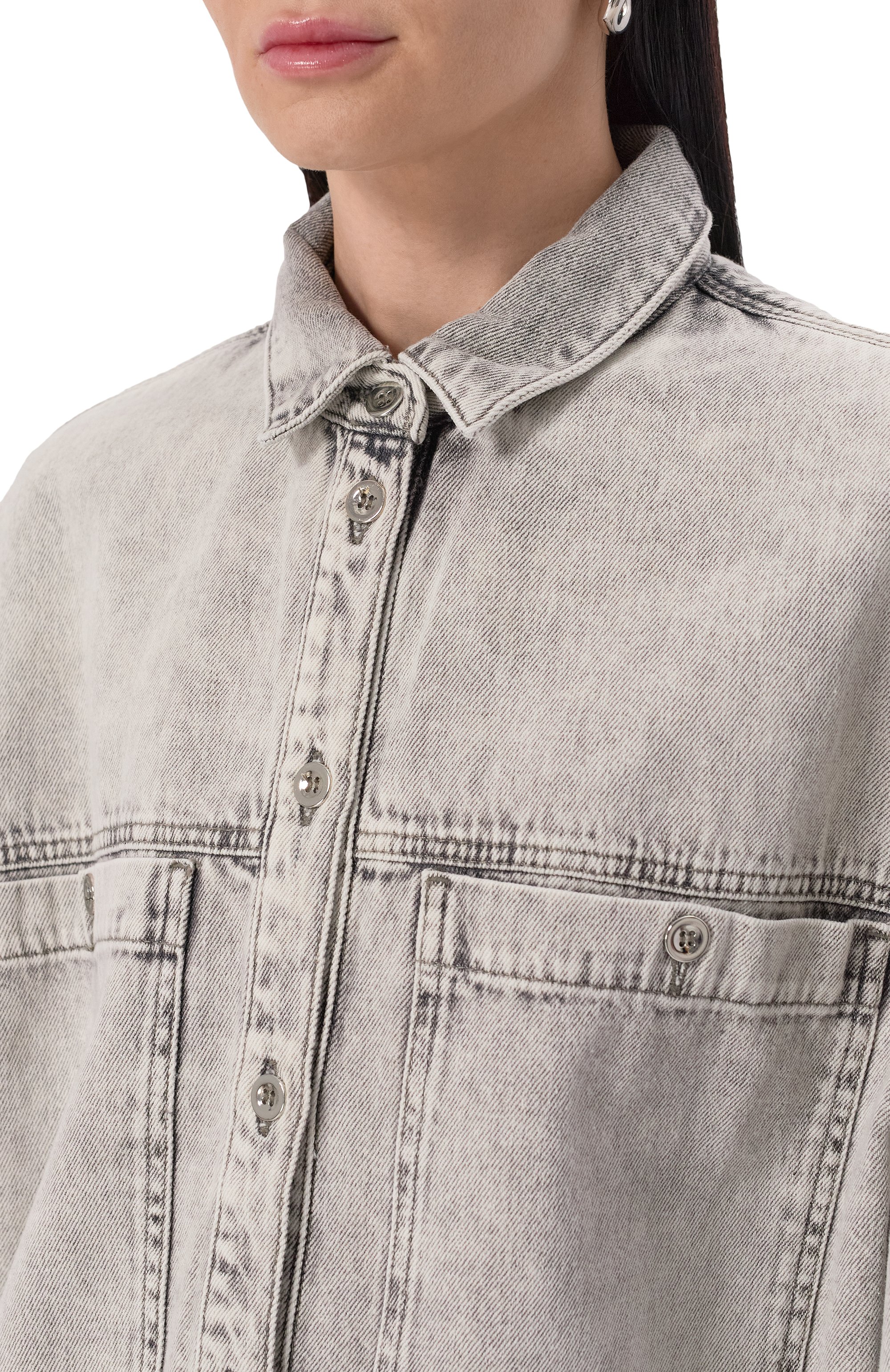 Джинсовая рубашка IRO, арт. WP18ALYSS0N, фото 5