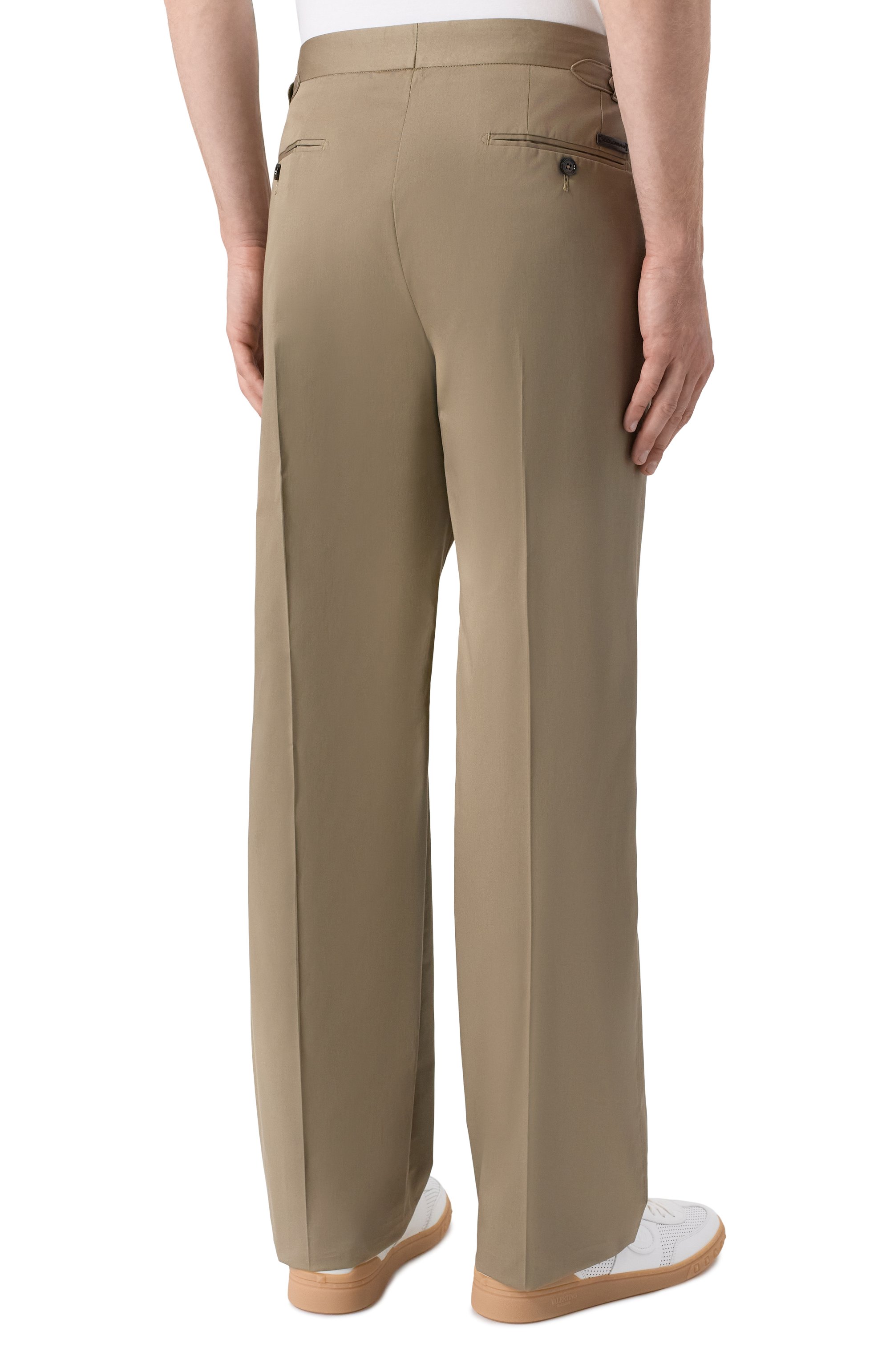 Хлопковые брюки DOLCE & GABBANA, арт. GP1A2T/FUFJR, фото 4