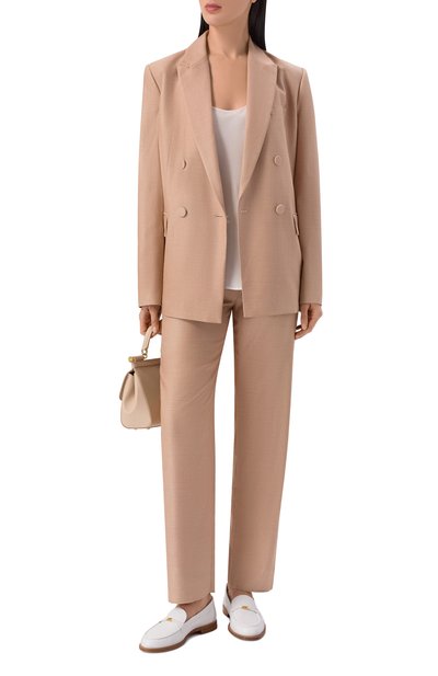 Кожаные лоферы SANTONI, арт. WUWG72069BA2SD0F, фото 3