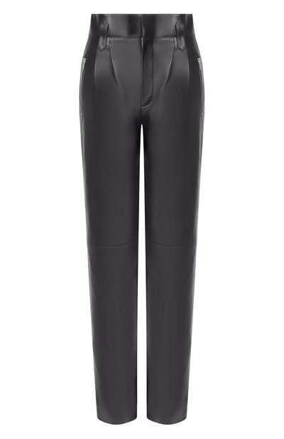 Женские кожаные брюки SAINT LAURENT, арт. 842449/YCTN2