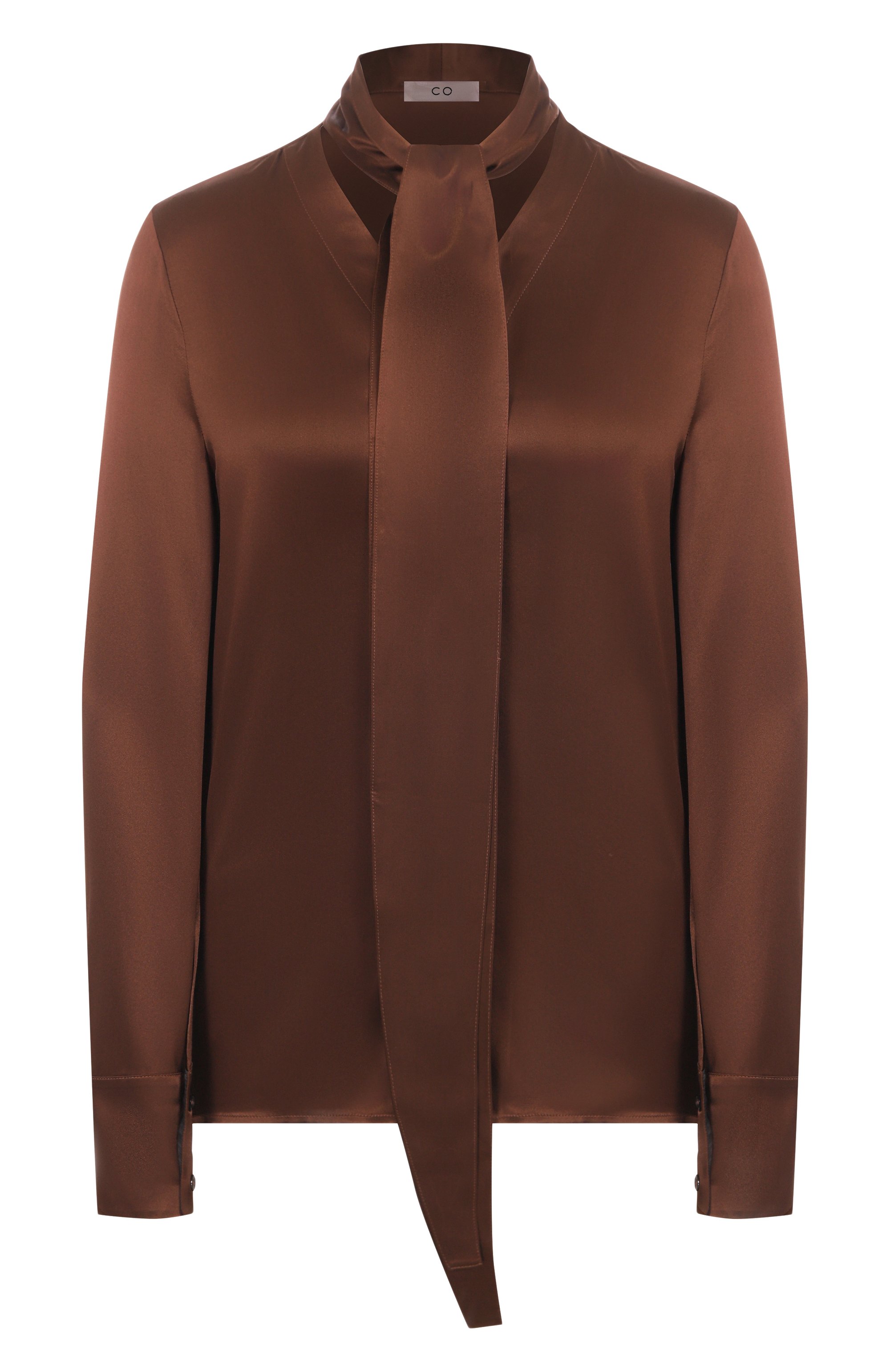 Атласная блузка CO, арт. 1284NLSC-F25, фото 1