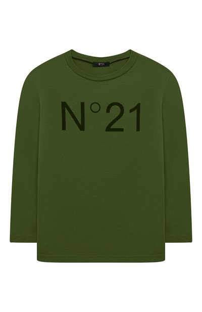 Хлопковый лонгслив N21, арт. N21808/N0153, фото 1