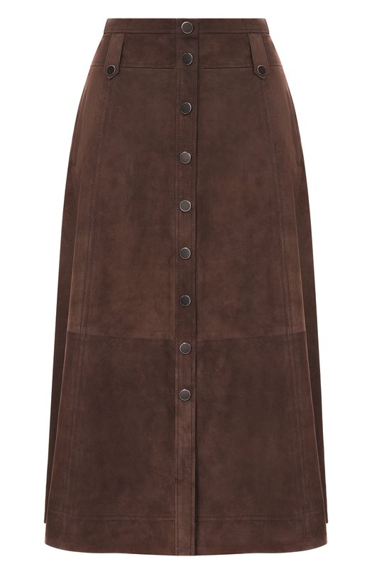 Замшевая юбка Venera M. Е-84 Коричневый Е-84