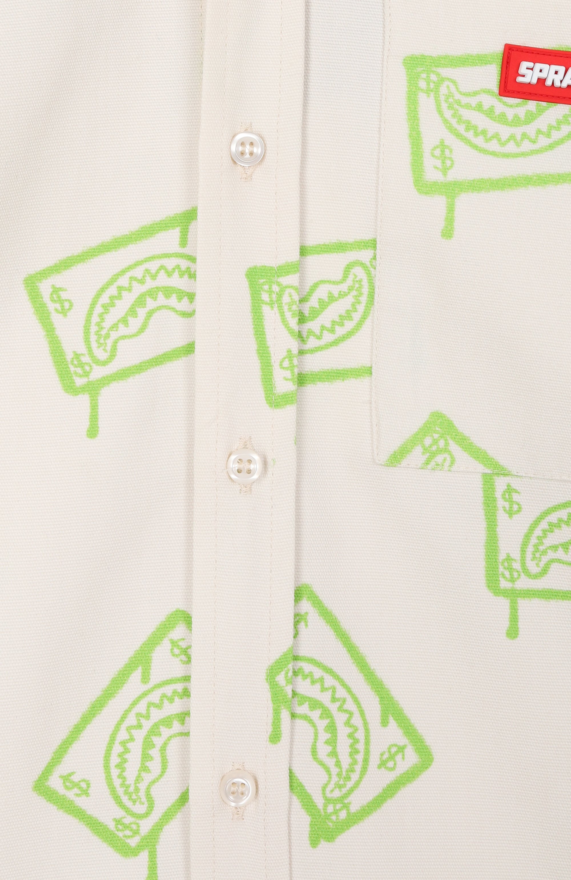 Хлопковая рубашка SPRAYGROUND, арт. SPY1250, фото 3