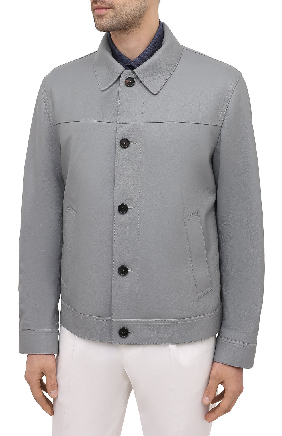 Кожаная куртка BRIONI, арт. PLZ90L/P7708, фото 3