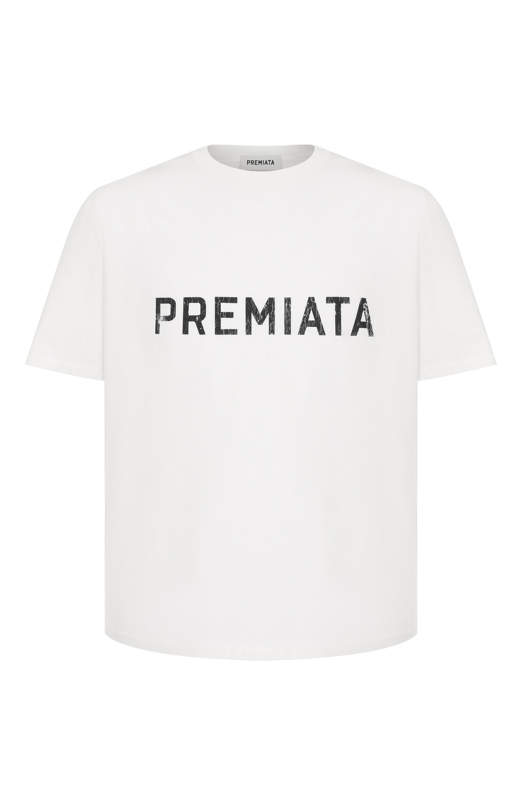 Хлопковая футболка PREMIATA белого цвета по цене 13500 руб., арт. PA1030/JERSEY, фото 1 Хлопковая футболка PREMIATA, арт. PA1030/JERSEY, фото 1