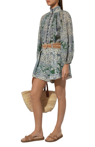 Замшевые шлепанцы SANTONI, арт. WHRI71034GGCTSW9M43, фото 2