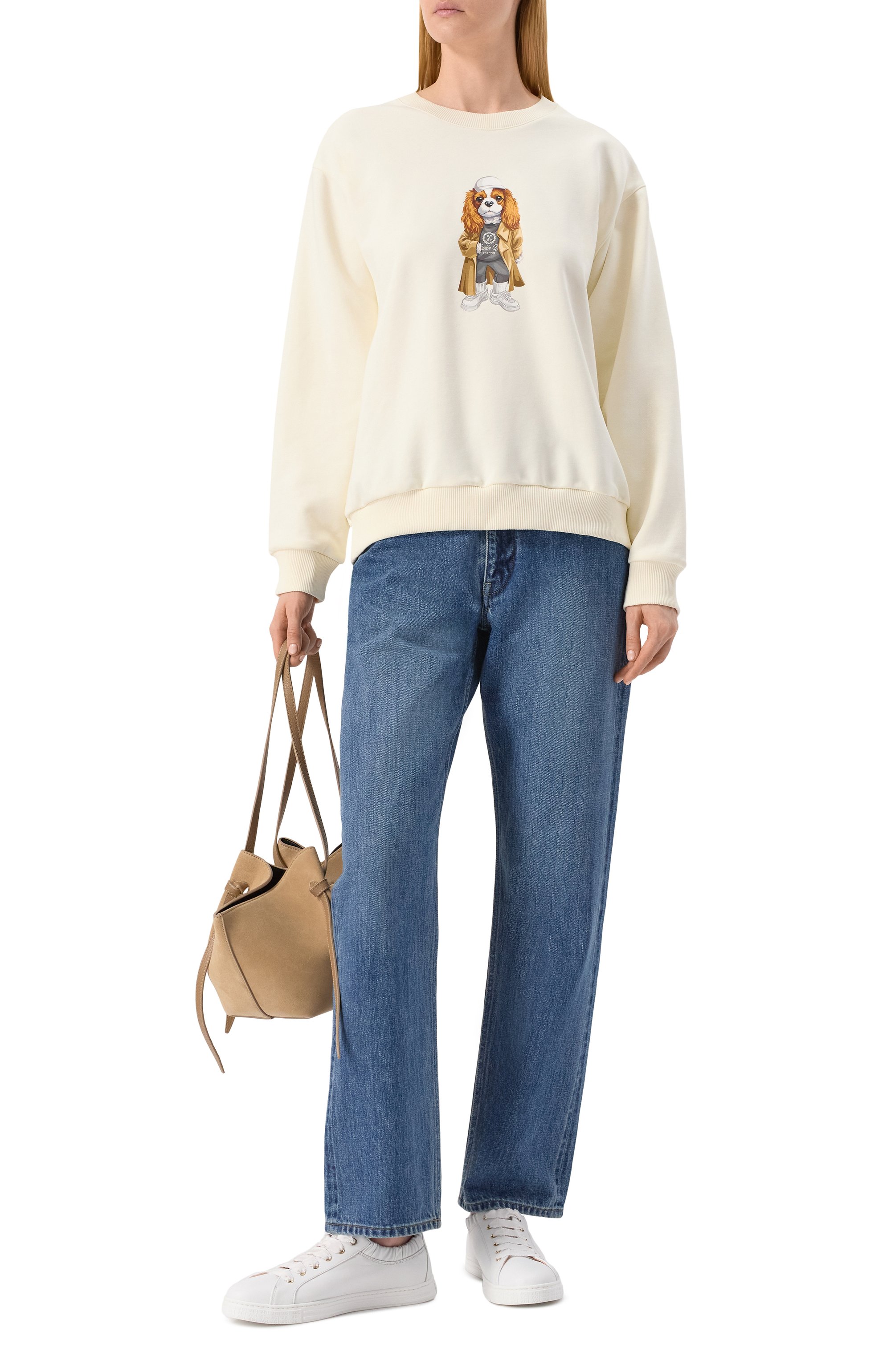 Хлопковый свитшот FLASHIN, арт. FS25SDOS, фото 2