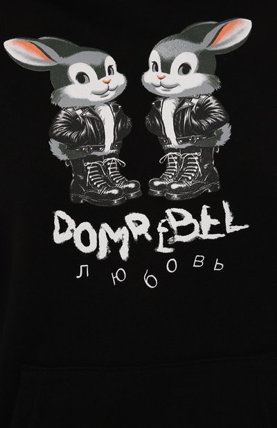 Хлопковое худи DOMREBEL, арт. MISSCHIEF/H00DIE, фото 5