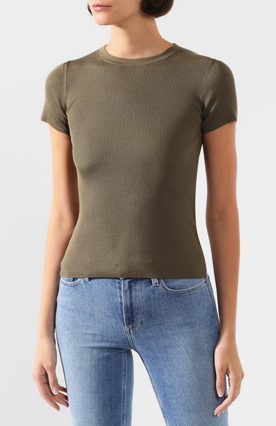 Шелковая футболка RALPH LAUREN, арт. 290710199, фото 3