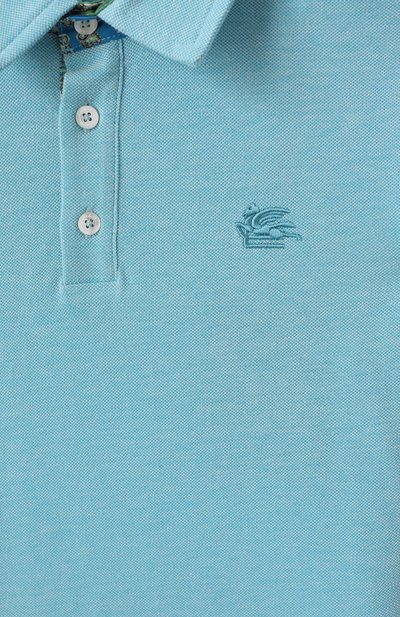 Хлопковое поло ETRO, арт. GW8P31, фото 3