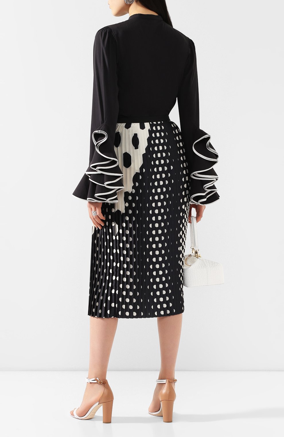 Хлопковая рубашка DRIES VAN NOTEN, арт. 201-10713-9245, фото 2
