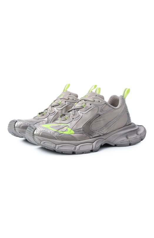 Комбинированные кроссовки 3XL Balenciaga 734734/WXLCR Серый 734734/WXLCR