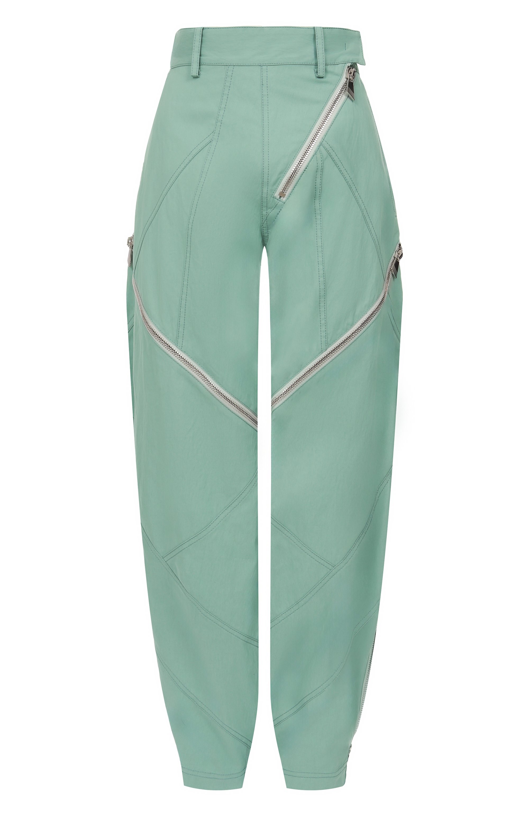 Хлопковые брюки THE ATTICO, арт. 250WCP00267/CCC110AA, фото 1