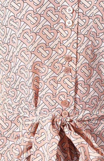 Шелковое платье BURBERRY, арт. 8028961, фото 5