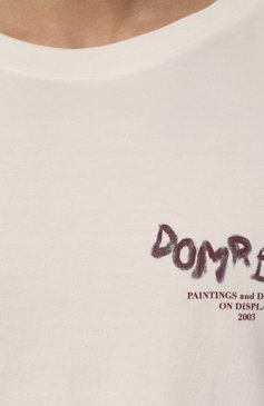 Мужская хлопковый лонгслив DOMREBEL кремвого �цвета, арт. SYDNEY/L0NG SLEEVE T-SHIRT | Фото 5 (Рукава: Длинные; Длина (для топов): Стандартные; Принт: С принтом; Материал сплава: Проставлено; Материал внешний: Хлопок; Стили: Спорт-шик; Драгоценные камни: Проставлено)