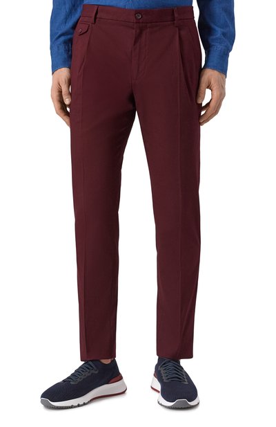 Хлопковые брюки DOLCE & GABBANA, арт. GV4EET/FUFNV, фото 3