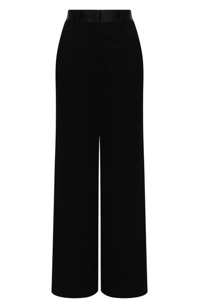 Женские брюки из хлопка и шерсти ANN DEMEULEMEESTER, арт. 2002-1416-P-165-099