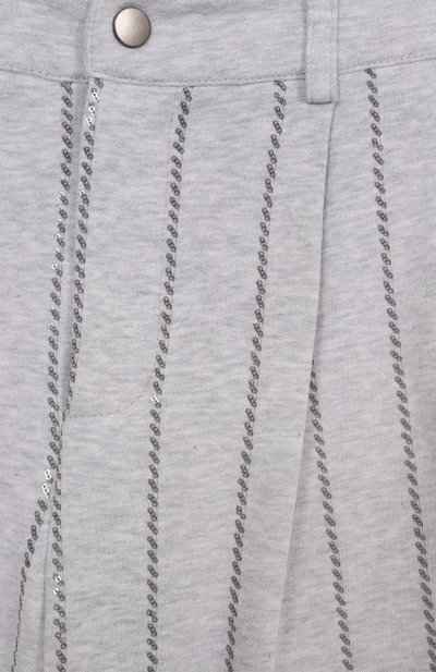 Хлопковые брюки BRUNELLO CUCINELLI, арт. BN05NE649A, фото 3