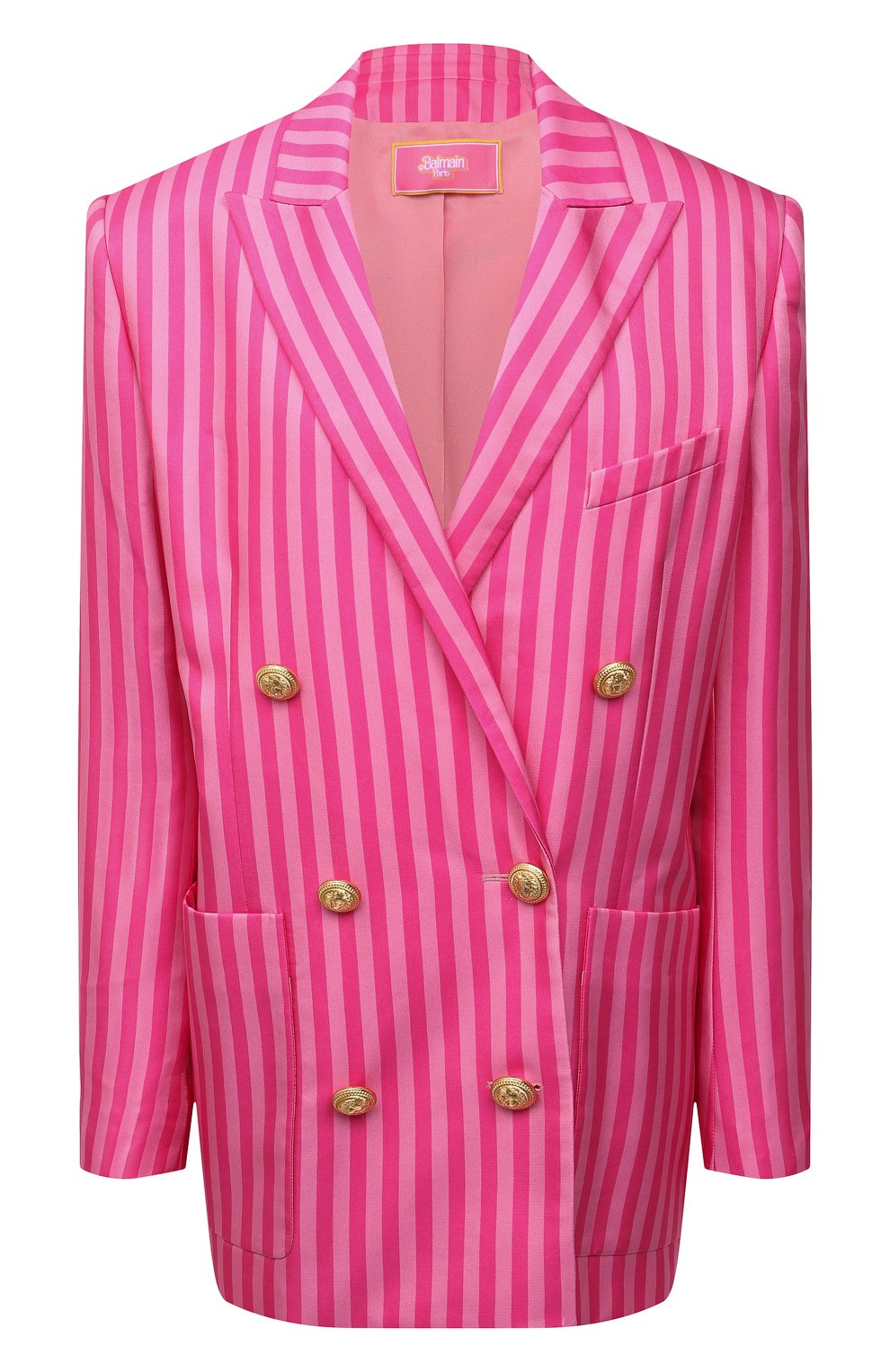 Жакет из вискозы и шелка balmain x barbie BALMAIN, а�рт. XF2SH010/VB50, фото 1