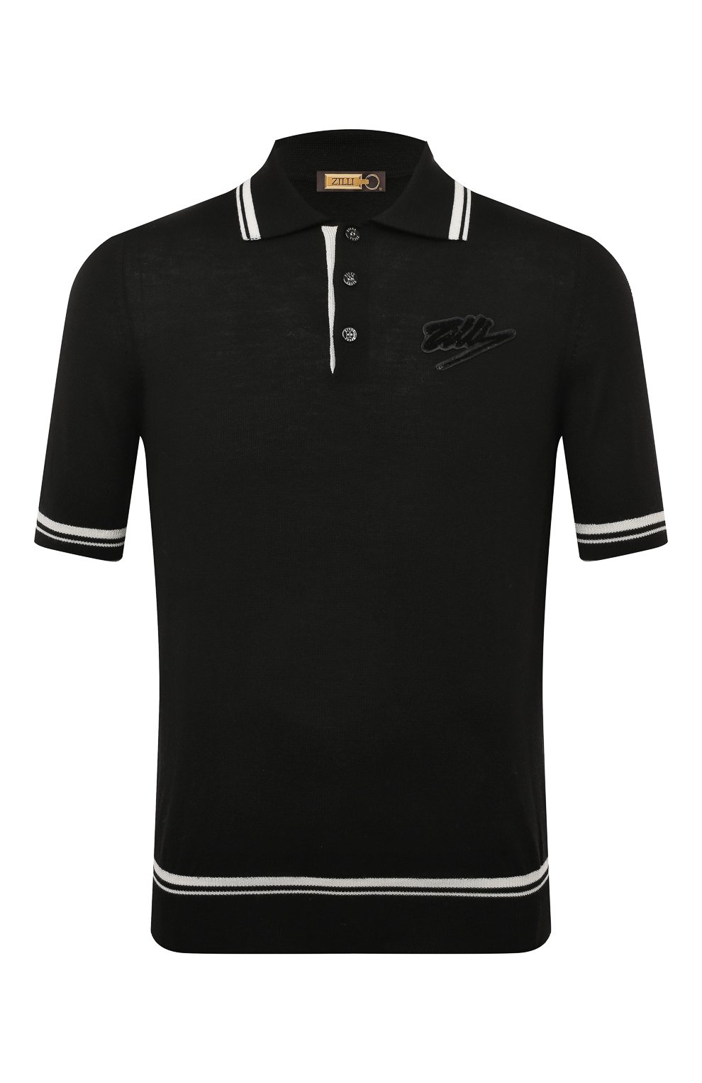 Поло из шерсти и шелка ZILLI, арт. KBP002M0240VBW000, фото 1