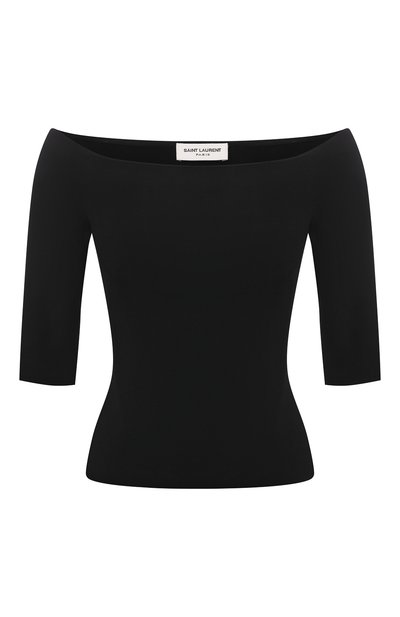 Женский топ из вискозы SAINT LAURENT, арт. 657187/Y75AU