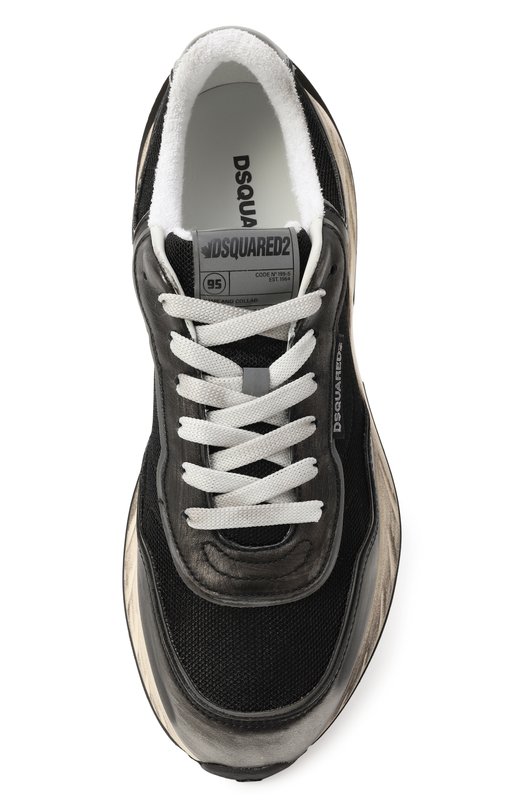 Комбинированные кроссовки Sprinter Dsquared2 SNM0401/34708185 Серый  SNM0401/34708185 Фото 6