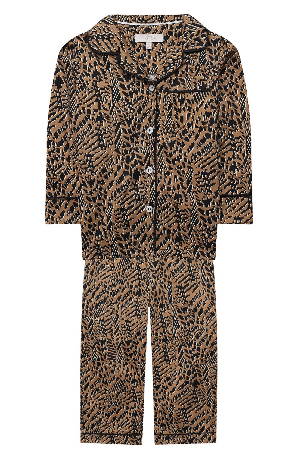 Хлопковая пижама LITTLE YOLKE, арт. SS21-12C-AN-DI/1-8Y, фото 1