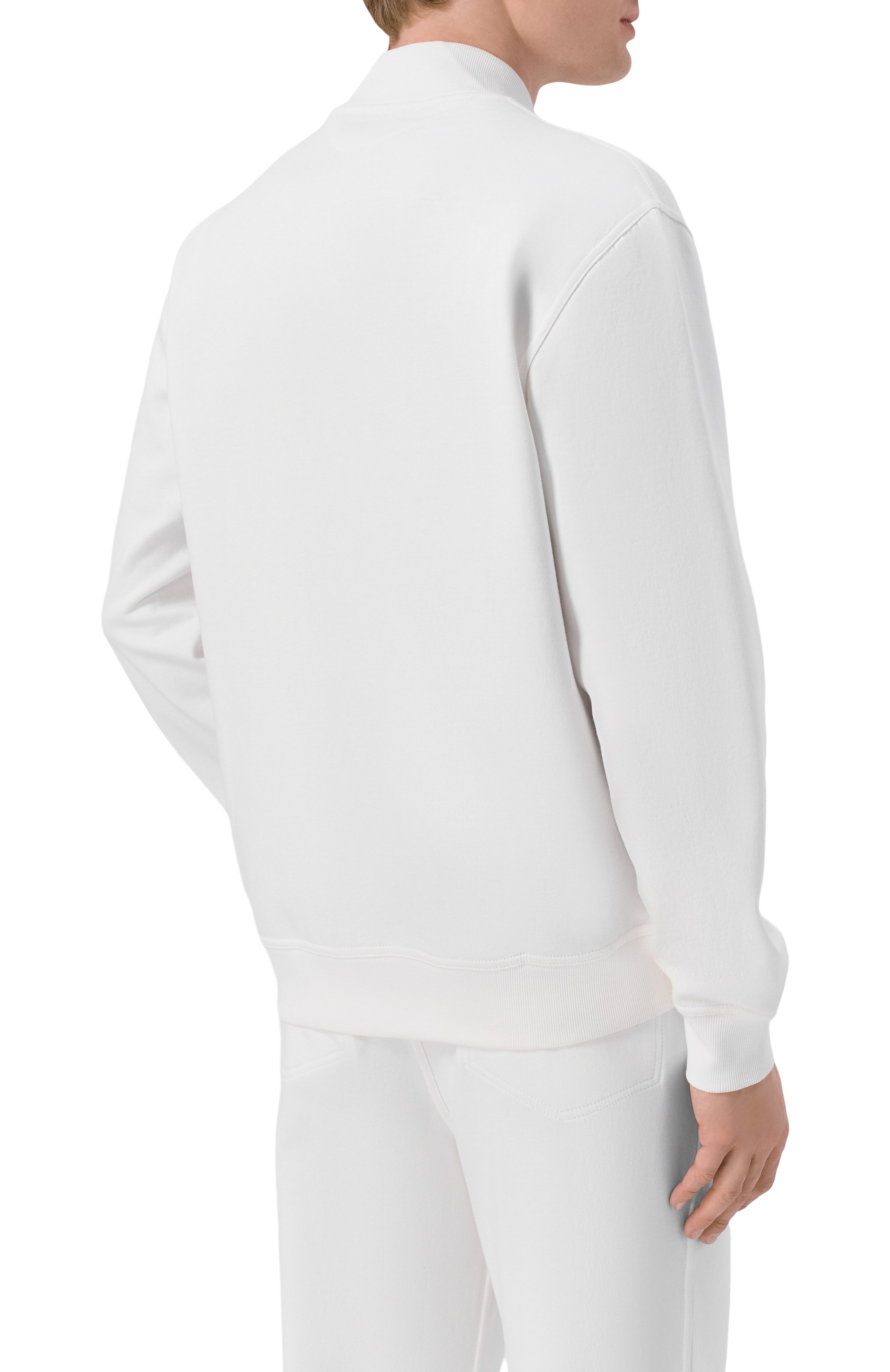 Хлопковая толстовка BRUNELLO CUCINELLI, арт. MW8639072G, фото 4