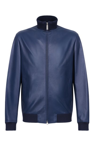 Мужской кожаный бомбер STEFANO RICCI, арт. M7J6100260/NPNUV5