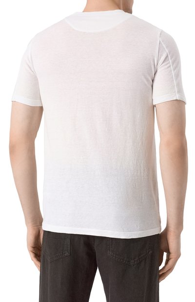 Футболка из хлопка и льна 120% LINO, арт. 32ALIM7186/G308/S01, фото 4