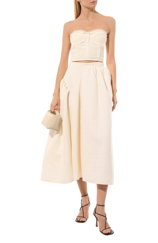 Топ GOEN.J Кремовый, фото 2