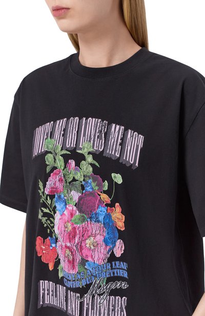 Хлопковая футболка MSGM, арт. 4041MDM133SE/267285, фото 5