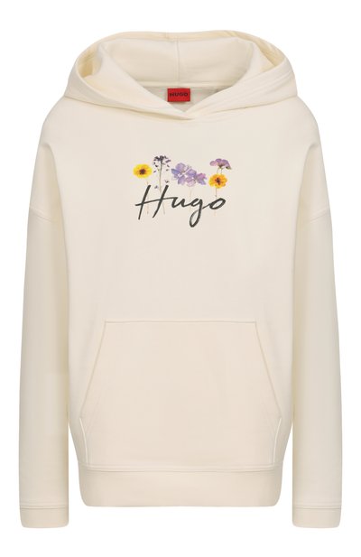 Женский хлопковое худи HUGO, арт. 50555814