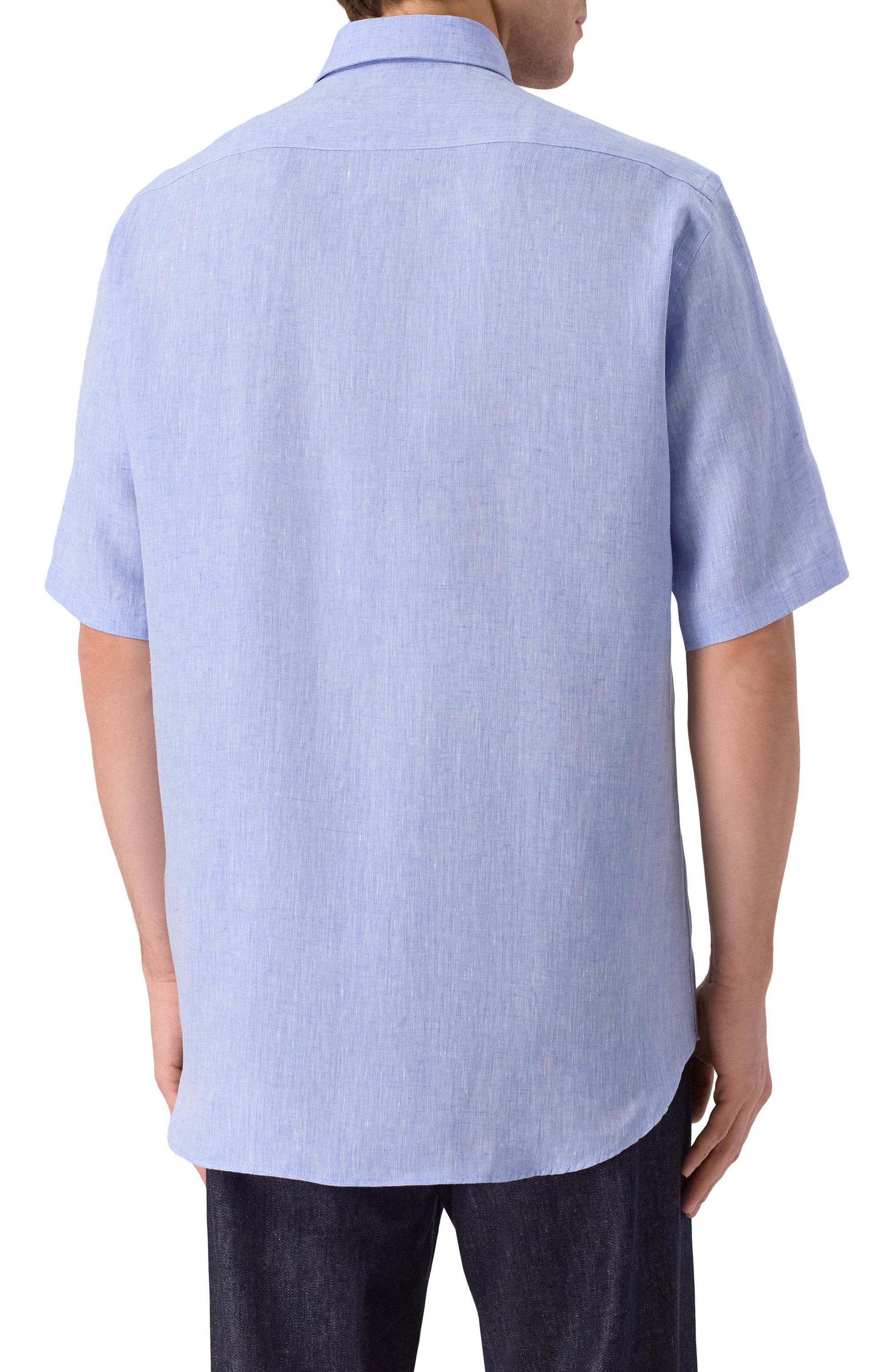 Льняная рубашка PAUL&SHARK, арт. 26413161_001, фото 4