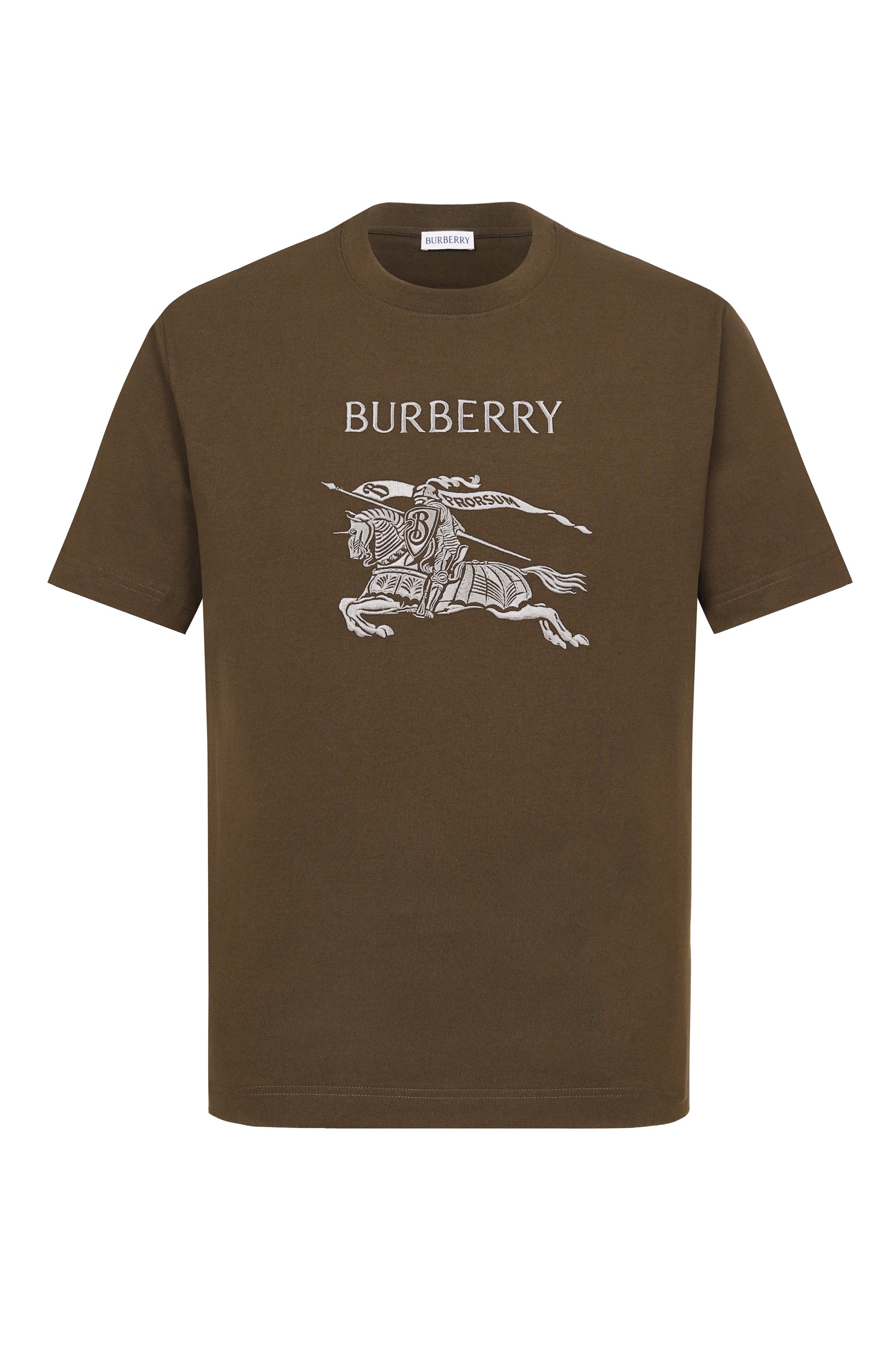 Хлопковая футболка BURBERRY, арт. 8119007, фото 1