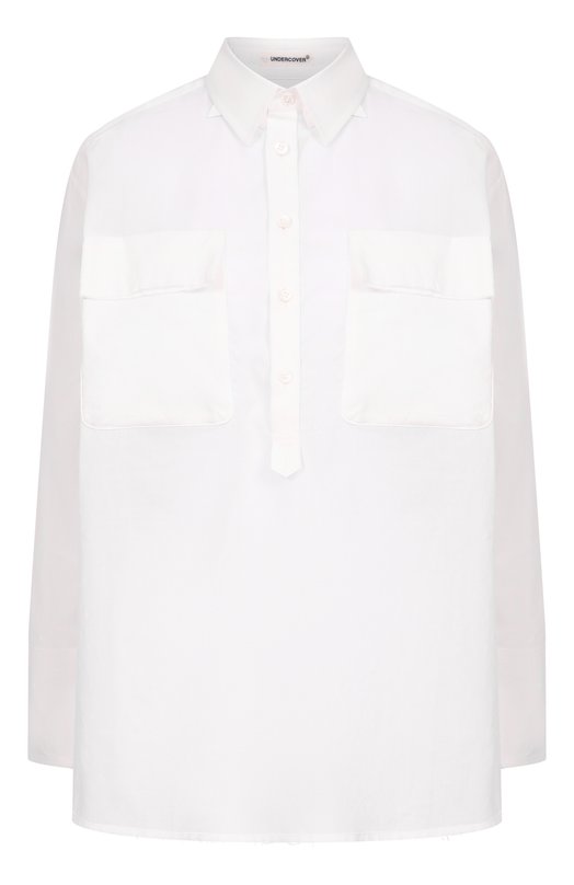 Хлопковая рубашка Undercover UP1F1403 Белый UP1F1403
