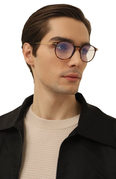 Оправа TOM FORD коричневого цвета по цене 41850 руб., арт. TF5759-B 053, фото 2 Оправа TOM FORD, арт. TF5759-B 053, фото 2
